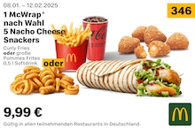 McDonalds Pommes Frites im Prospekt 