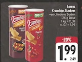 Aktuelles Crunchips Stackers Paprika Angebot bei E center in Jena ab 1,99 €