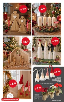 Kerzen im aktuellen Möbel Martin Prospekt (Mainz) Kerzen im Möbel Martin Prospekt "ZEIT FÜR WEIHNACHTS-ZAUBER" mit 24 Seiten (Mainz)