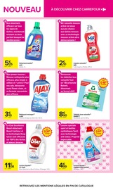 Promos Lessive dans le catalogue "LES NOUVEAUTÉS" de Carrefour Lessive en promo dans le catalogue Carrefour à la page 10
