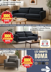 Promos Canapé Deux Places dans le catalogue "MEUBLEZ-VOUS DE BONNES AFFAIRES" de Maxi Bazar à la page 7 Promos Canapé Deux Places dans le catalogue "MEUBLEZ-VOUS DE BONNES AFFAIRES" de Maxi Bazar à la page 7