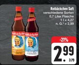 Saft Angebote von Rotbäckchen bei E center Hof für 2,99 €