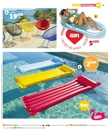 Offre Intex dans le catalogue Gifi du moment à la page 19