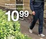 Promo Pantalon homme à 10,99 € dans le catalogue Zeeman à Saint-André-de-Cubzac