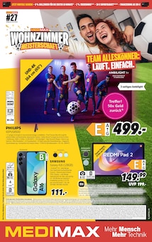 MEDIMAX Prospekt TEAM ALLESKÖNNER: LÄUFT. EINFACH mit 8 Seiten