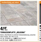 Aktuelles Terrassenplatte „Bologna“ Angebot bei OBI in Bottrop ab 4,49 €