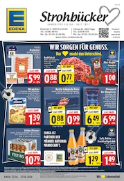 EDEKA Prospekt "Aktuelle Angebote", 24 Seiten, 22.06.2026 - 22.06.2026 Aktueller EDEKA Prospekt, "Aktuelle Angebote", mit Angeboten der Woche, gültig von 22.06.2026 bis 22.06.2026