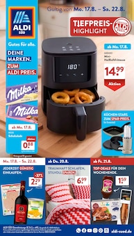 ALDI SÜD Prospekt der aktuellen Woche, gültig von 17.08.2026 bis 22.08.2026 Aktueller ALDI SÜD Prospekt "Gutes für Alle." mit 32 Seiten