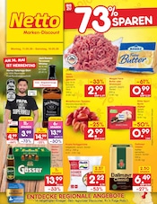 Aktueller Netto Marken-Discount Prospekt mit Hackfleisch, "Aktuelle Angebote", Seite 1