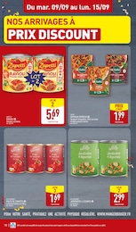 Prix et réduction Jardinière dans le prospectus Aldi en cours Offre Jardinière dans le catalogue Aldi du moment à la page 18