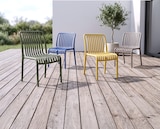 Chaise empilable solara plastique & résine - Maxi Bazar à Caluire-et-Cuire Chaise empilable solara plastique & résine en promo chez Maxi Bazar Caluire-et-Cuire à 29,99 €