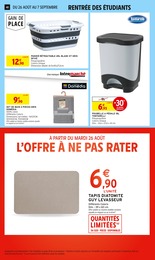 Prix et réduction Mode dans le prospectus Intermarché en cours Offre Mode dans le catalogue Intermarché du moment à la page 48