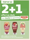 2+1 offert au choix sur toute la gamme AMORA - AMORA en promo chez Auchan Supermarché Floirac