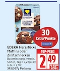 Herzstücke Muffins von EDEKA für 2,49 € bei EDEKA im Angebot Herzstücke Muffins von EDEKA im aktuellen EDEKA Prospekt