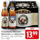 Naturtrüb Angebote von Franziskaner Weissbier bei E center Tübingen für 13,99 €