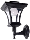 LED-Solar-Laterne mit Wandhalterung Angebote bei Sonderpreis Baumarkt Plauen für 12,95 €