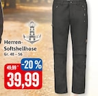 Herren-Softshellhose bei Kaufhaus Stolz im Ostseebad Binz Prospekt für 39,99 €