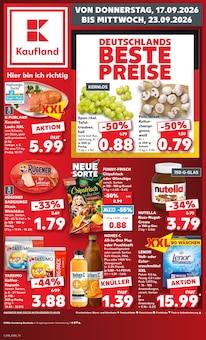 Aktueller Kaufland Prospekt (Königswalde, 66 Seiten zum blättern Kaufland Prospekt Hier bin ich richtig mit 66 Seiten