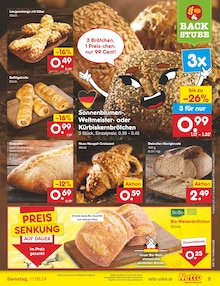 Körnerbrötchen im Netto Marken-Discount Prospekt "Aktuelle Angebote" mit 55 Seiten (Hannover)