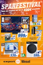 Fernseher im expert Prospekt in Wesel Aktueller expert Prospekt mit Fernseher, "Top Angebote", Seite 1