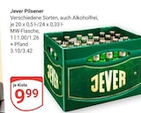 Aktuelle Jever Angebote bei GLOBUS in Braunschweig Aktuelles Pilsener Angebot bei GLOBUS in Braunschweig ab 9,99 €