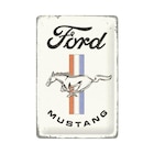 Plaque métal 20x30 cm Ford Mustang Horse & Stripes Logo - Nostalgic art en promo chez Feu Vert Plaque métal 20x30 cm Ford Mustang Horse & Stripes Logo - Nostalgic art dans le catalogue Feu Vert