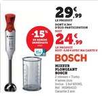 Mixeur plongeant - BOSCH dans le catalogue Super U