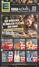 EDEKA Prospekt für Arnstadt: "Wir lieben Lebensmittel!", 28 Seiten, 23.12.2024 - 28.12.2024