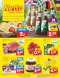 Netto Marken-Discount Prospekt für Bergisch Gladbach: "Aktuelle Angebote", 53 Seiten, 01.07.2024 - 06.07.2024