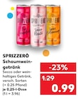 Schaumweingetränk Pink Grapefruit von Sprizzerò im aktuellen Kaufland Prospekt