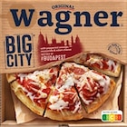 Die Backfrische Mozzarella oder Big City Pizza Budapest Angebote von Wagner bei REWE Neuss für 1,99 €