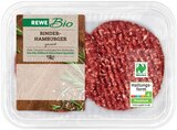 Rinder-Hamburger von REWE Bio im aktuellen REWE Prospekt für 3,69 €