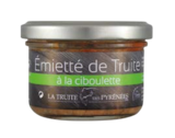 Promo Émiétté de Truite en 3 saveurs : citron confit / ciboulette / curry à 4,49 € dans le catalogue Point Vert à Bérat