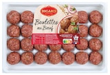 28 boulettes au bœuf : préparation à 82 % de viande bovine hachée avec fibres végétales, assaisonnée - BIGARD en promo à 8,49 € chez Intermarché Super 28 boulettes au bœuf : préparation à 82 % de viande bovine hachée avec fibres végétales, assaisonnée - BIGARD dans le catalogue Intermarché Super
