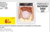 Choucroute Garnie d'Alsace Cuisinée au Riesling à Intermarché dans Écrouves