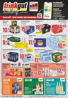 Aktueller Trinkgut Prospekt "Aktuelle Angebote" Seite 1 von 6 Seiten für Bocholt