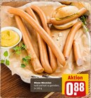 Aktuelles Wiener Würstchen Angebot bei REWE in Hamburg ab 0,88 €