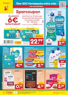 Pampers im Netto Marken-Discount Prospekt "Aktuelle Angebote" mit 56 Seiten (Pforzheim)