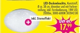 LED-Deckenleuchte bei SB Möbel Boss im Osnabrück Prospekt für 17,99 €