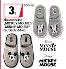 Hausschuhe MICKEY MOUSE Angebote von Disney bei Woolworth Castrop-Rauxel für 3,00 €