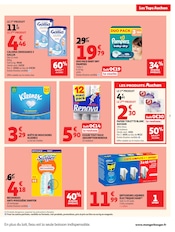 Promos Couches dans le catalogue "LES TOPS" de Auchan Hypermarché Couches en promo dans le catalogue Auchan Hypermarché à la page 7