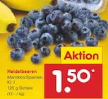 Heidelbeeren von  im aktuellen Netto Marken-Discount Prospekt für 1,50 €