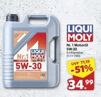 Aktuelle Motoröl Angebote bei famila Nordwest in Oldenburg Aktuelles Nr. 1 Motoröl 5W-30 Angebot bei famila Nordwest in Oldenburg ab 34,99 €