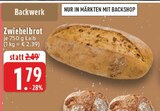 EDEKA Kerken - Zwiebelbrot Angebot im Prospekt Zwiebelbrot bei EDEKA im Kerken Prospekt für 1,79 €