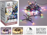 Guirlande 48 LED blanc chaud et multicolore - Maxi Bazar Guirlande 48 LED blanc chaud et multicolore à 3,99 € dans le catalogue Maxi Bazar