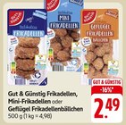 Frikadellen, Mini-Frikadellen oder Geflügel Frikadellenbällchen Angebote von Gut & Günstig bei E center Stuttgart für 2,49 €