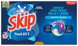 Lessive capsules tout en 1 Active Clean X38 - SKIP - Intermarché à Carpentras Lessive capsules tout en 1 Active Clean X38 - SKIP en promo chez Intermarché Carpentras à 8,74 €