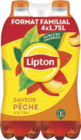 Ice Tea saveur pêche - LIPTON dans le catalogue Carrefour