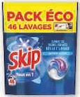 Lessive capsules - Skip - Hyper U à Liévin Lessive capsules - Skip en promo chez Hyper U Liévin à 11,01 €