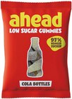 Low Sugar Gummies Cola Bottles Angebote von ahead bei REWE Bad Laasphe für 1,49 €